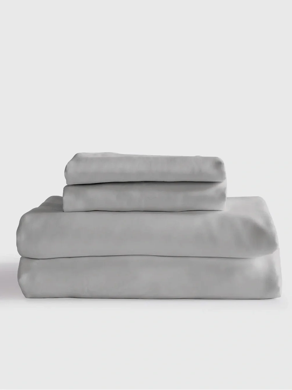 New Quince 4-piece Bamboo Sheet Set Full Size - Light Grey MSRP $124